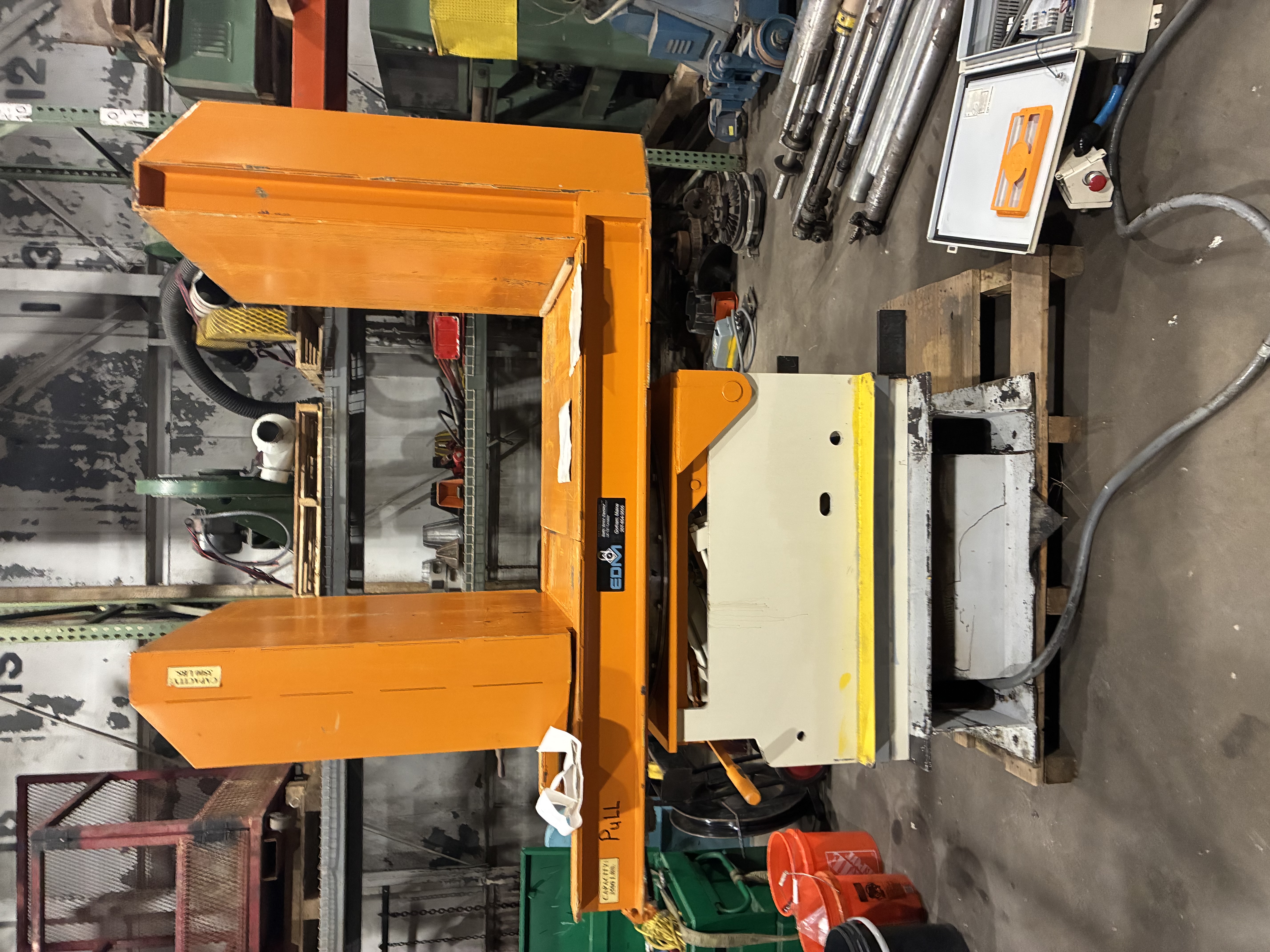 Used EDM Skid Turner
