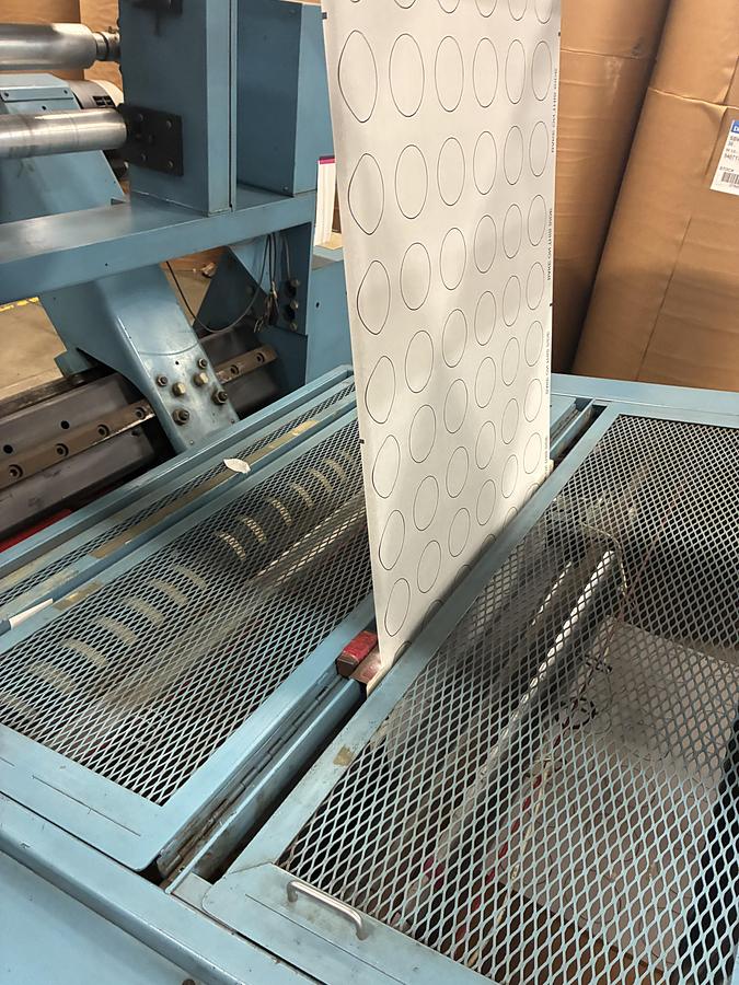 Used Evtec Cut Size Sheeter