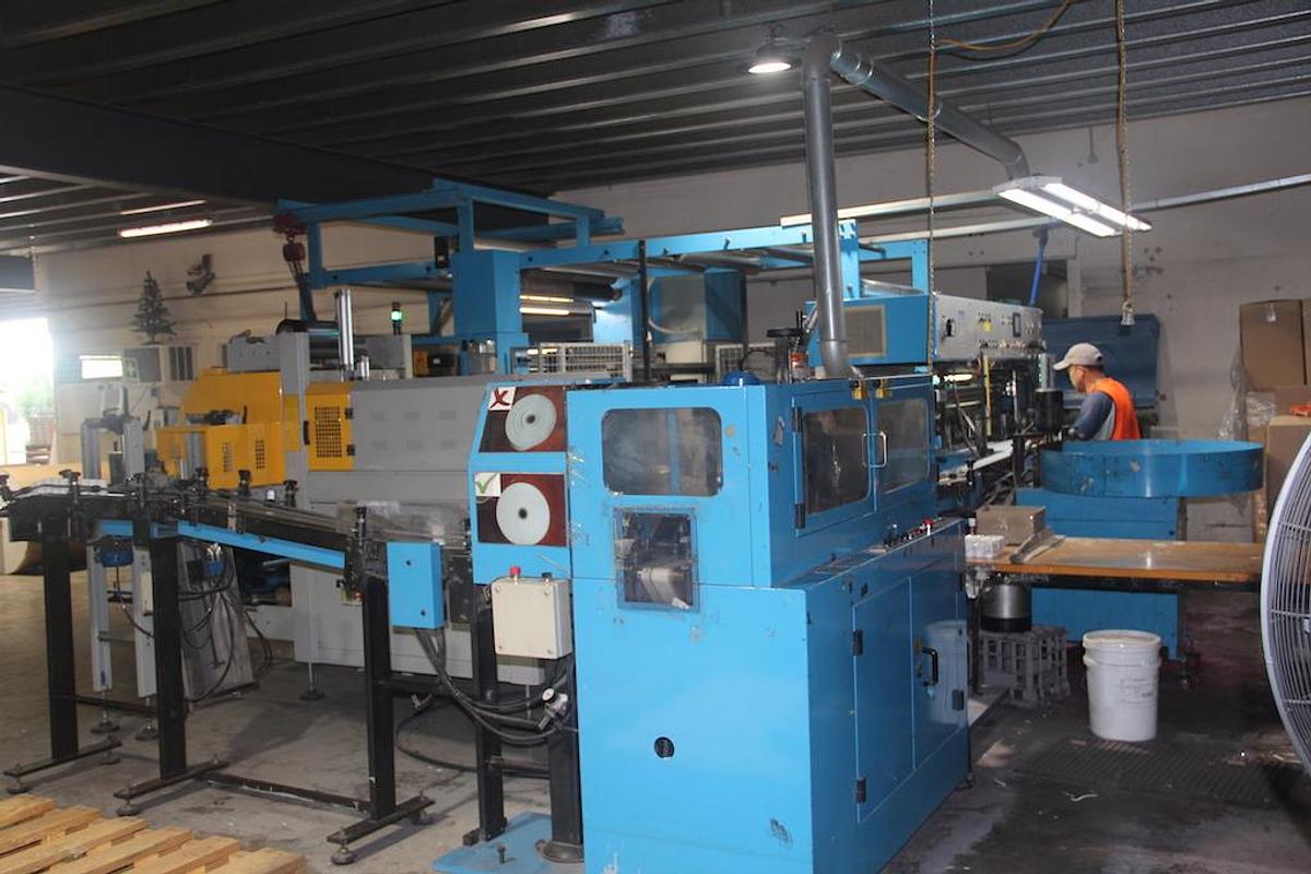 Used 2005 Lemu Semiautomatic Slitter-Rewinder BSA 112/1000