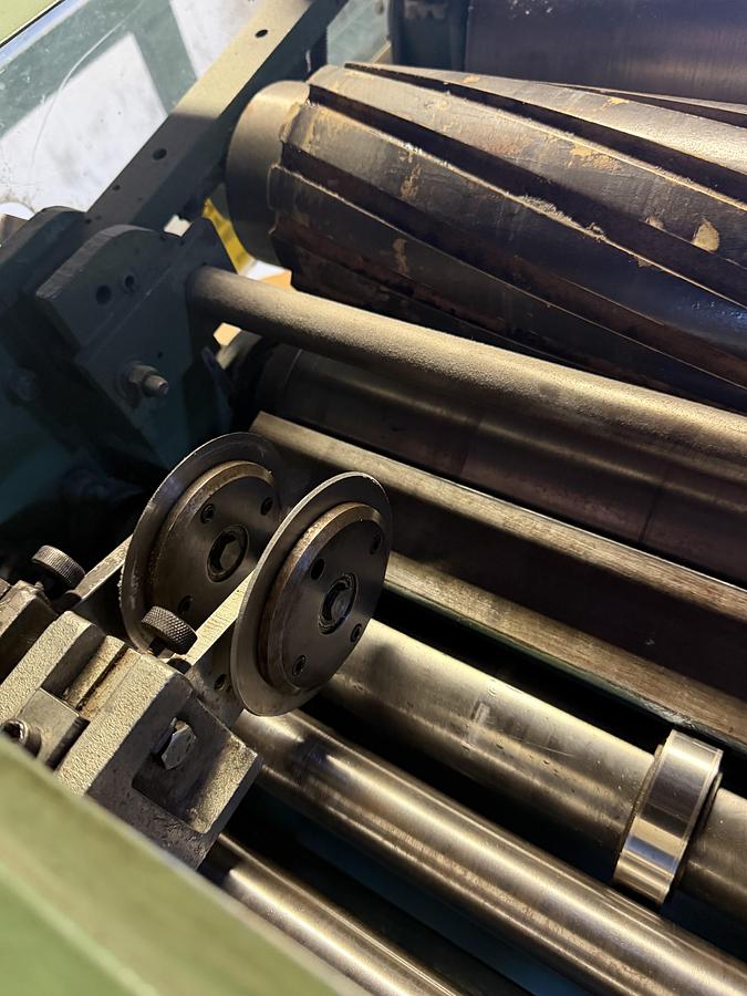 Used 49" Maxson Fixed Bed Sheeter