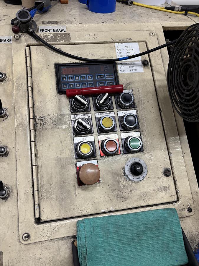 Used 54” Arrow Duplex Slitter Rewinder