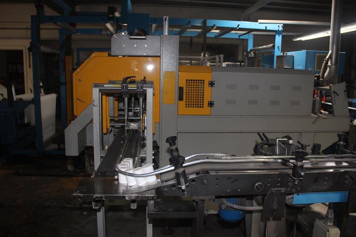 Used 2005 Lemu Semiautomatic Slitter-Rewinder BSA 112/1000