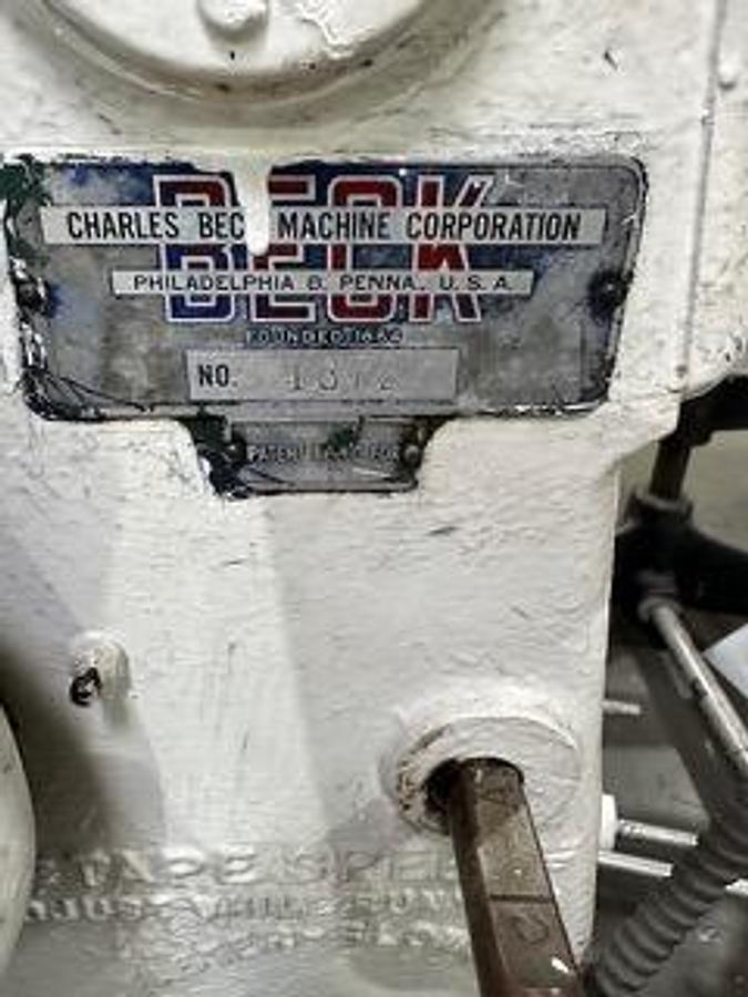 Used 45 " Beck Sheeter
