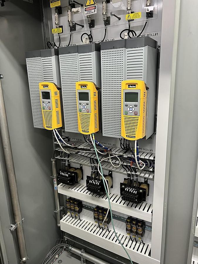 Used 116" Jagenberg Vari-Dur Rewinder