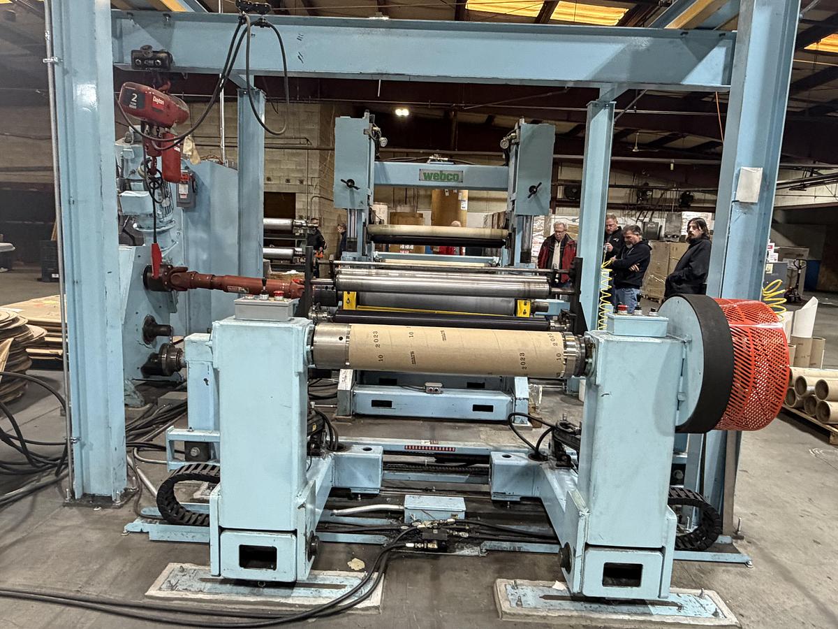 Used 45" Webco Embosser