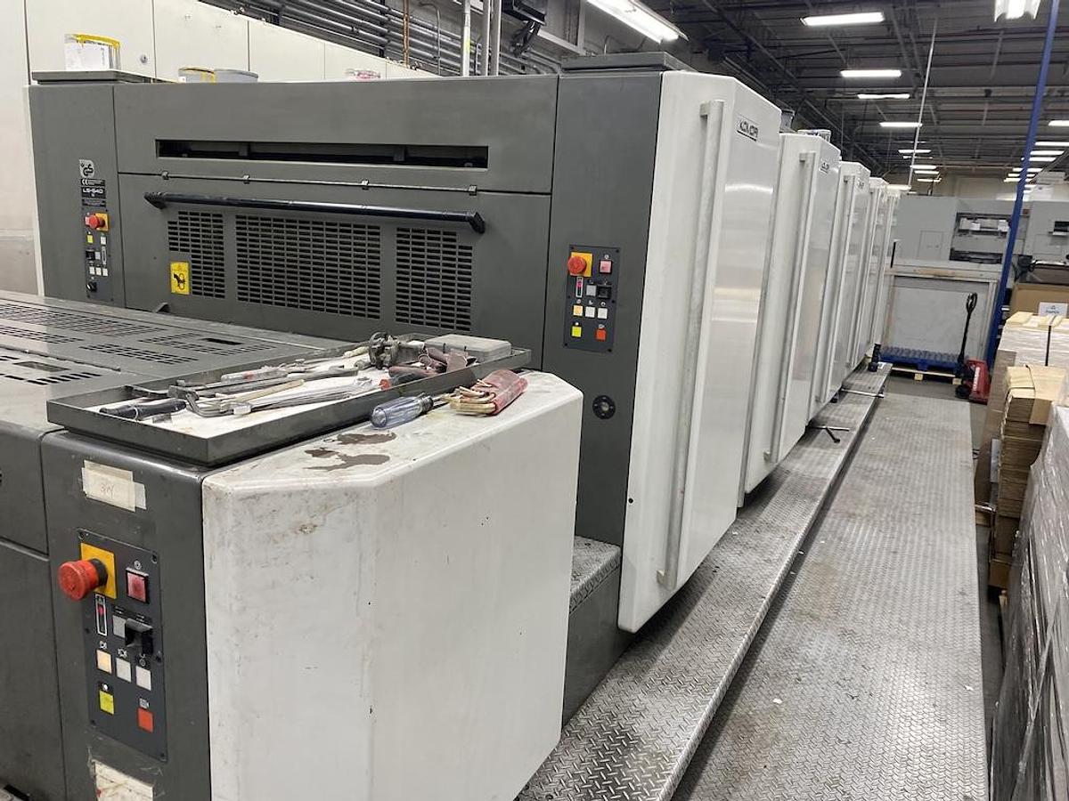 Used 2006 KOMORI LS540 +CTR Printing Press