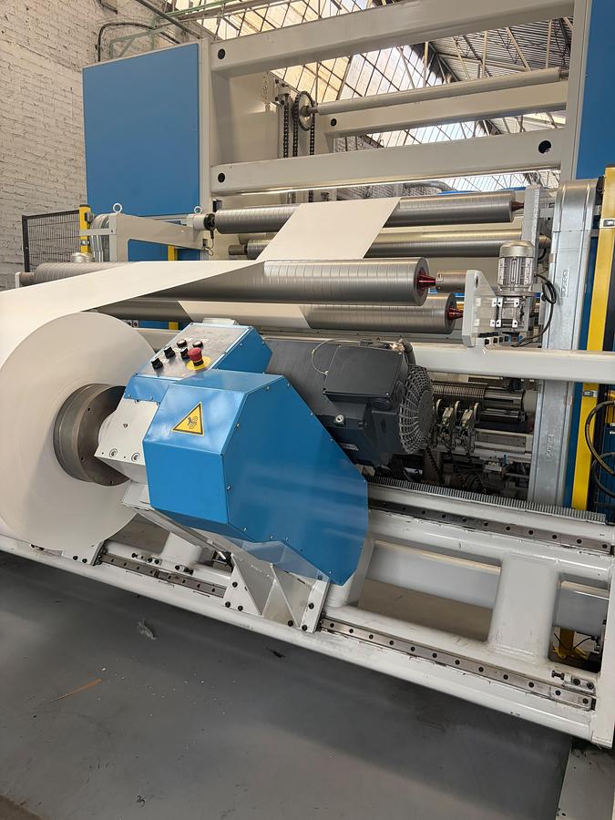 Used 2024 Conveq Maxi Slit 1850 Single-Shaft Slitter Rewinder