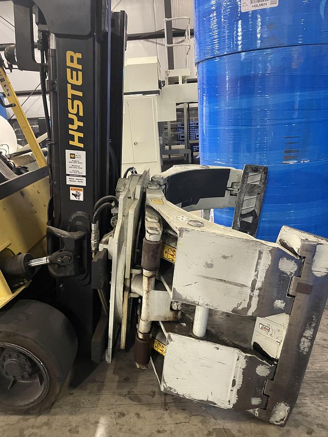 Used Hyster Forklift S120-XMS-PRS with Cascade roll clamp
