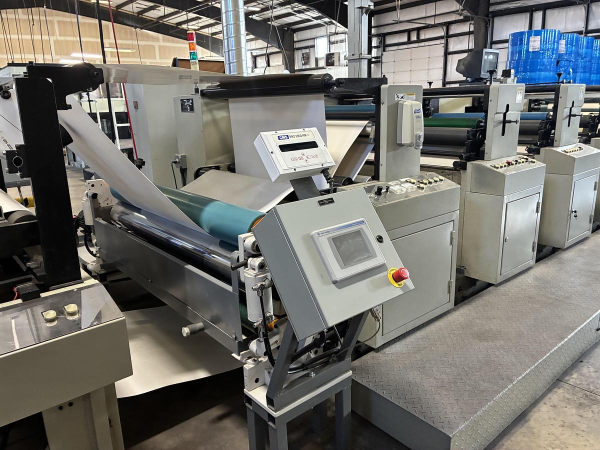 Used 2007 EKOFA 4300  4 Color Flexo with CMS moistener system