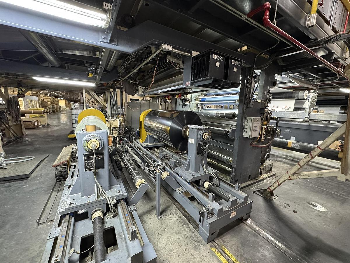 Used 2006 73" Wide Intaroto Paper, Board, Film & Foil Coater Laminator