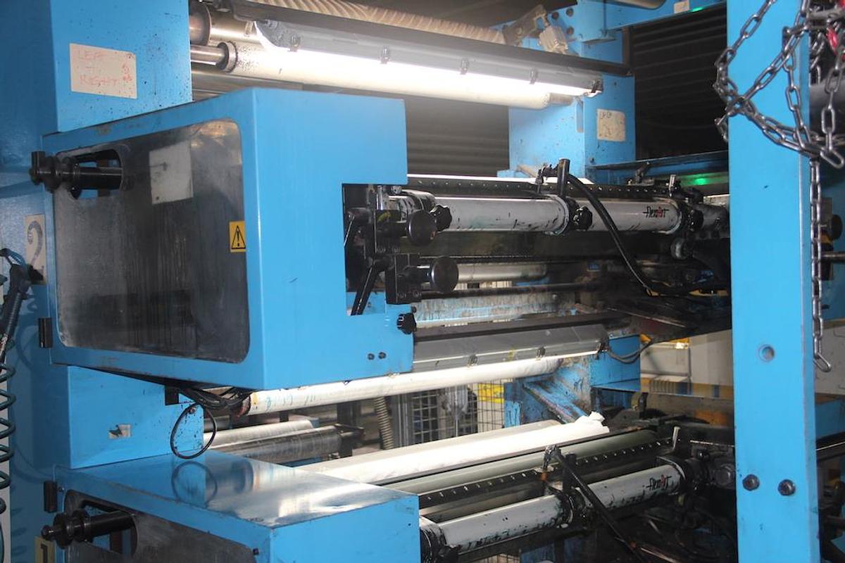Used 2005 Lemu Semiautomatic Slitter-Rewinder BSA 112/1000