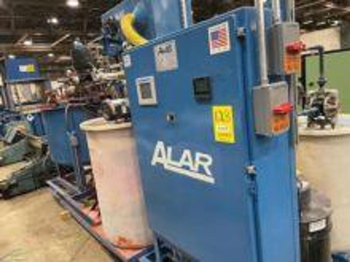 Used Alar Engineering Flex-o-star Batch Dewatering Filter System Model 200,
