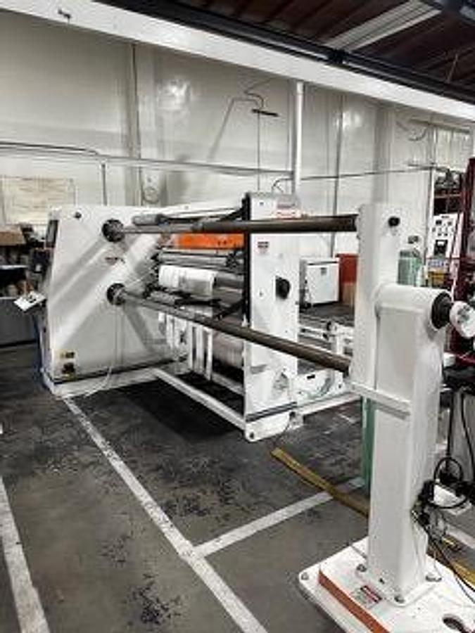 Used 60" Voorwood S60 Model S64SA Slitter Rewinder