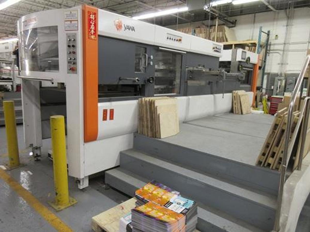 Used 2016 YAWA TD1060S Die cutter