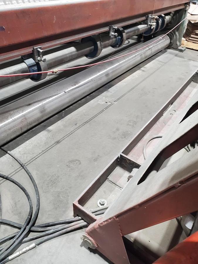 Used 132” Cameron Model 18 Rewinder