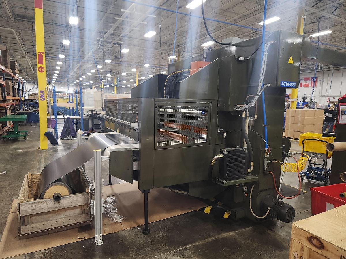 Used Atom Model S-530 Belt Fed CNC Die Cutters.