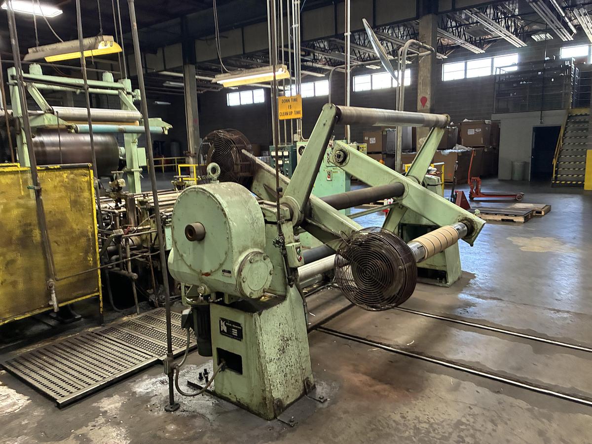 Used Black Clawson Coating Saturating Line