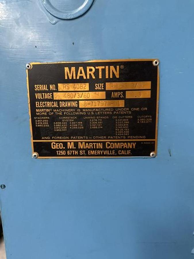 Used Cameron Model 428 Slitter Rewinder