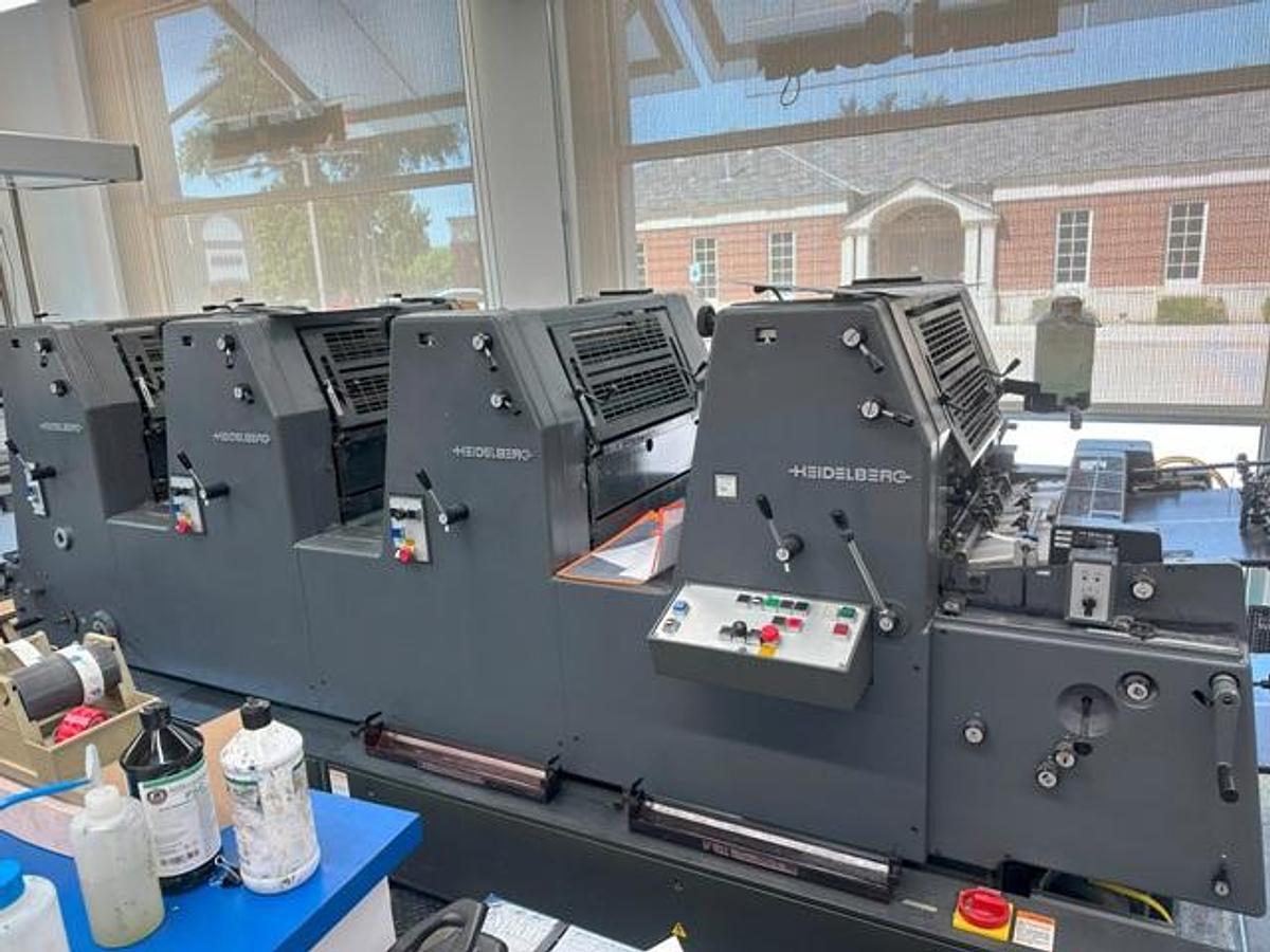 Used 1998 Heidelberg GTO 52 4 P3