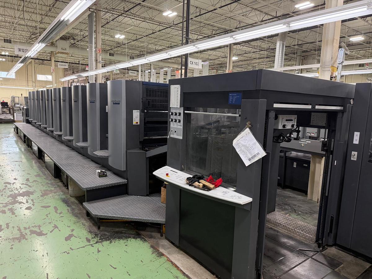 Used 2007 Heidelberg Speedmaster 102 10P