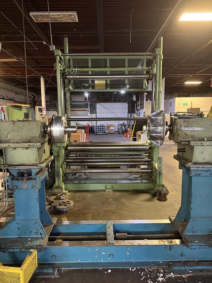 Used 74" Langston Slitter Rewinder
