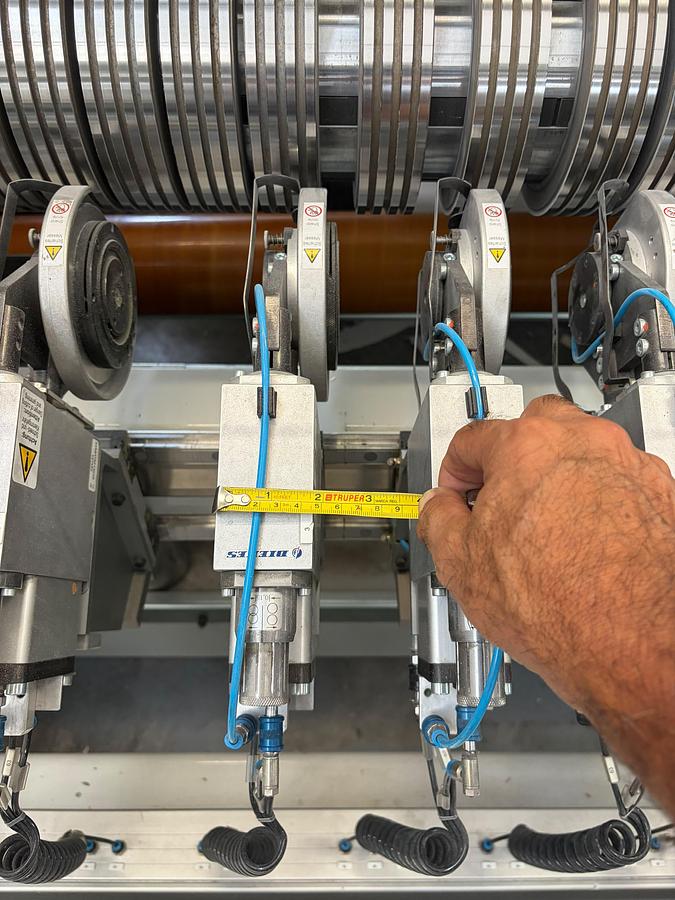 Used 2024 Conveq Maxi Slit 1850 Single-Shaft Slitter Rewinder