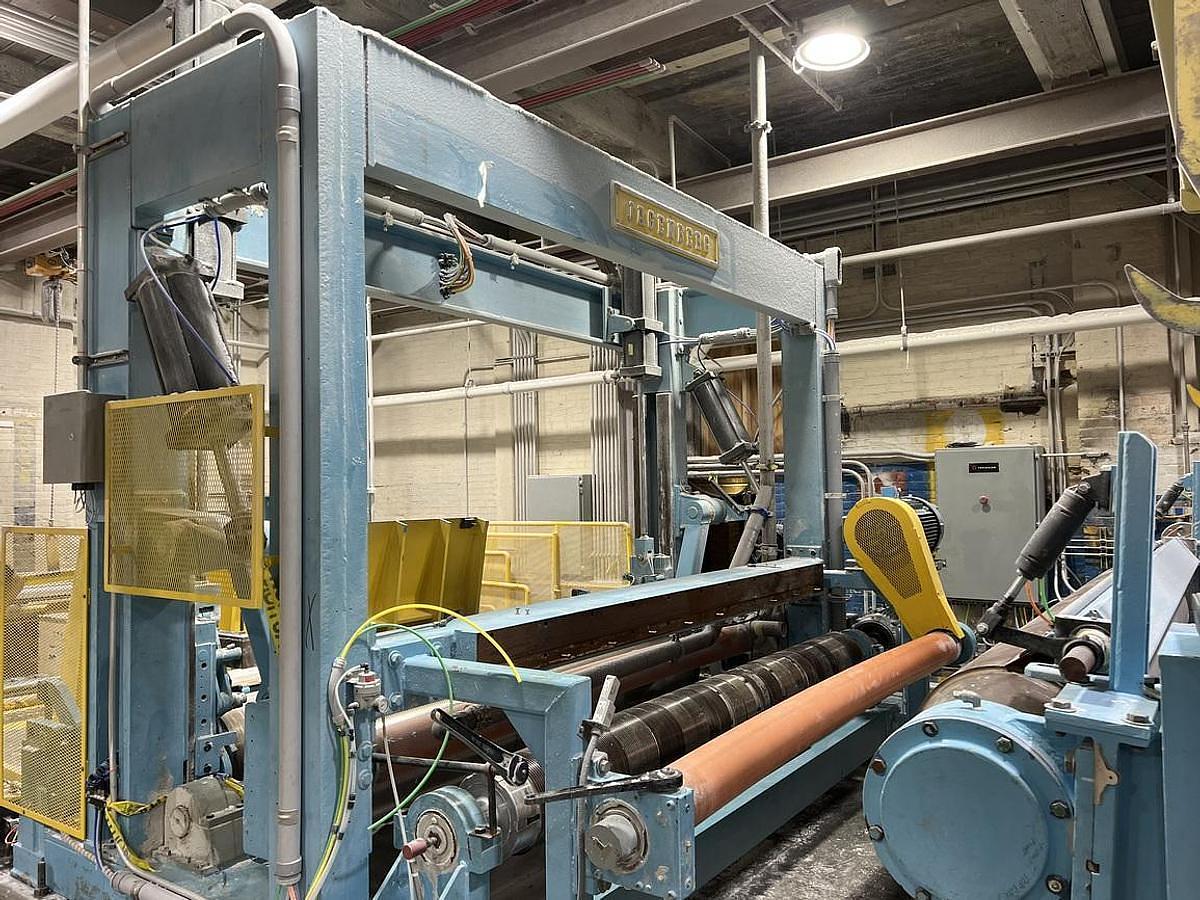 Used 116" Jagenberg Vari-Dur Rewinder
