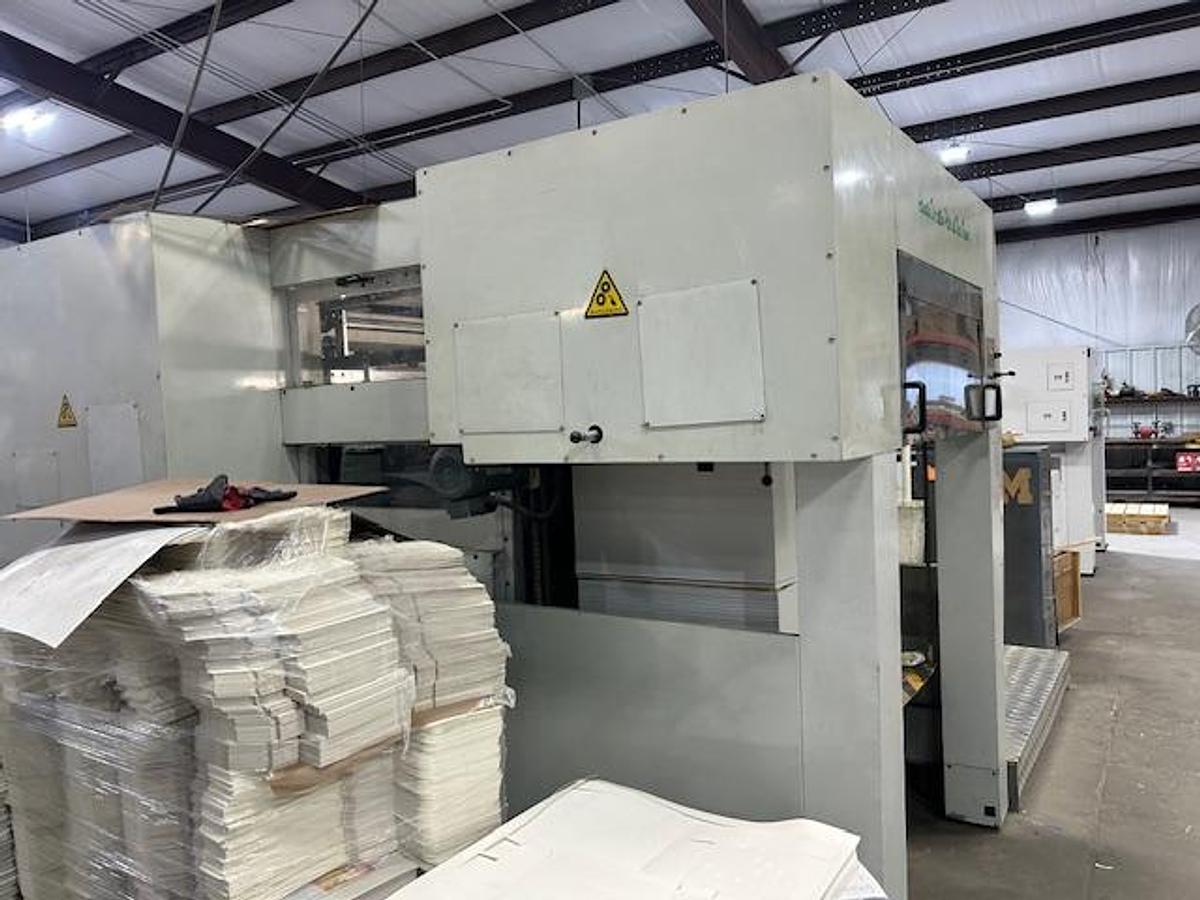 Used 2012 DGM BC 1050 S Diie Cutter with Stripping