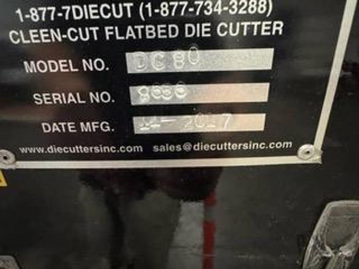 Used FLat Bed Die Cutter DC 80