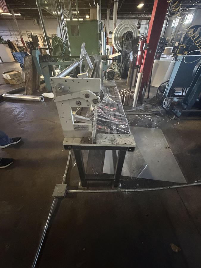 Used 50" Shafers Fiber Optic Double Sided Coater