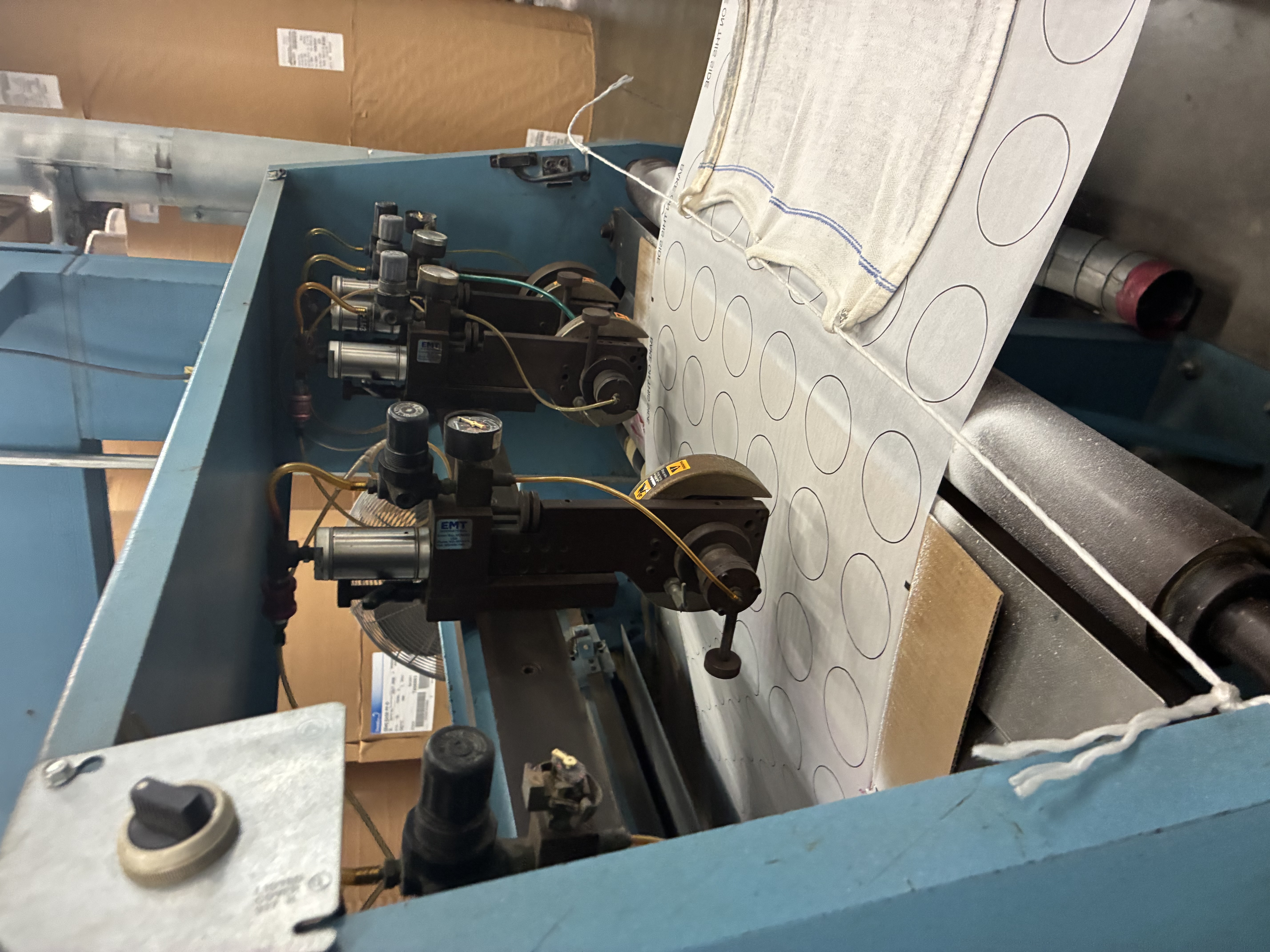 Used Evtec Cut Size Sheeter