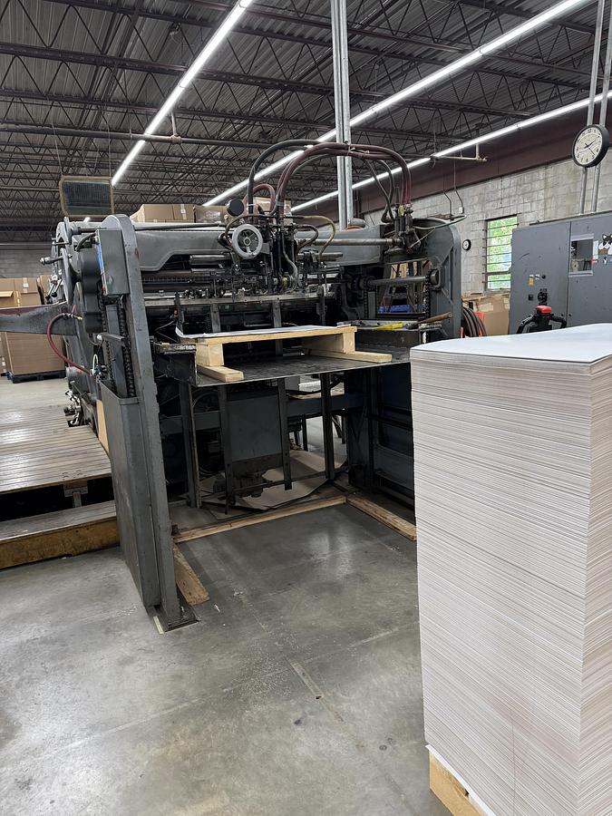 Used 1964 Bobst 1260 Die Cutter