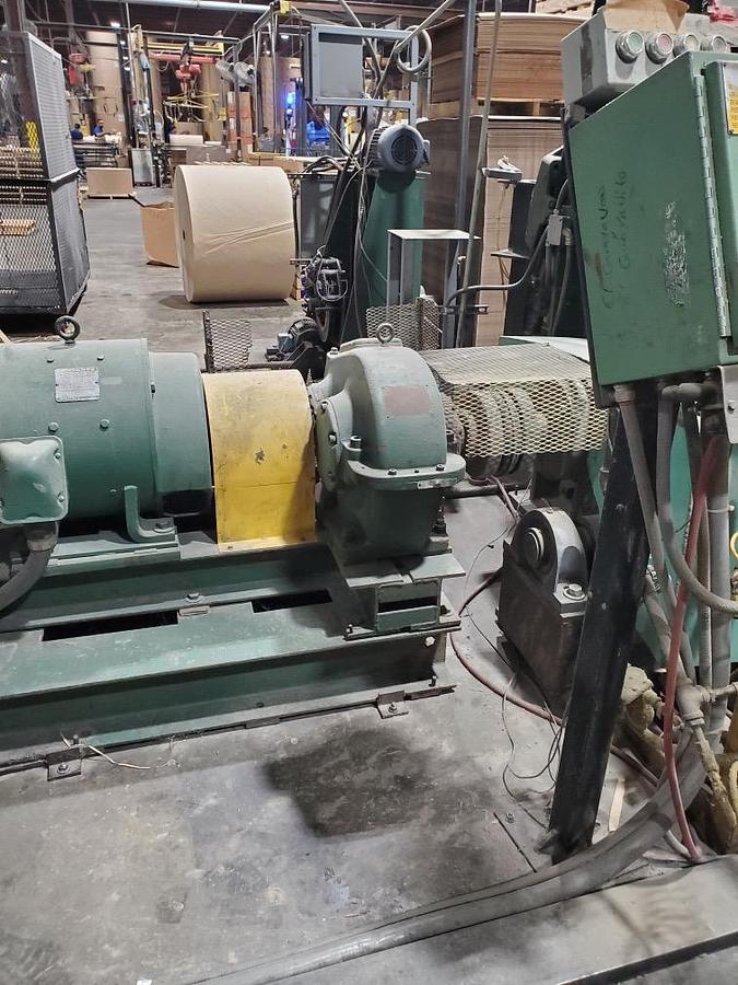 Used 132” Cameron Model 18 Rewinder