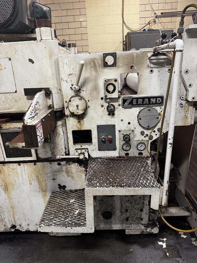 Used 44" Zerand Web Fed Die Cutter 2 color Flexo