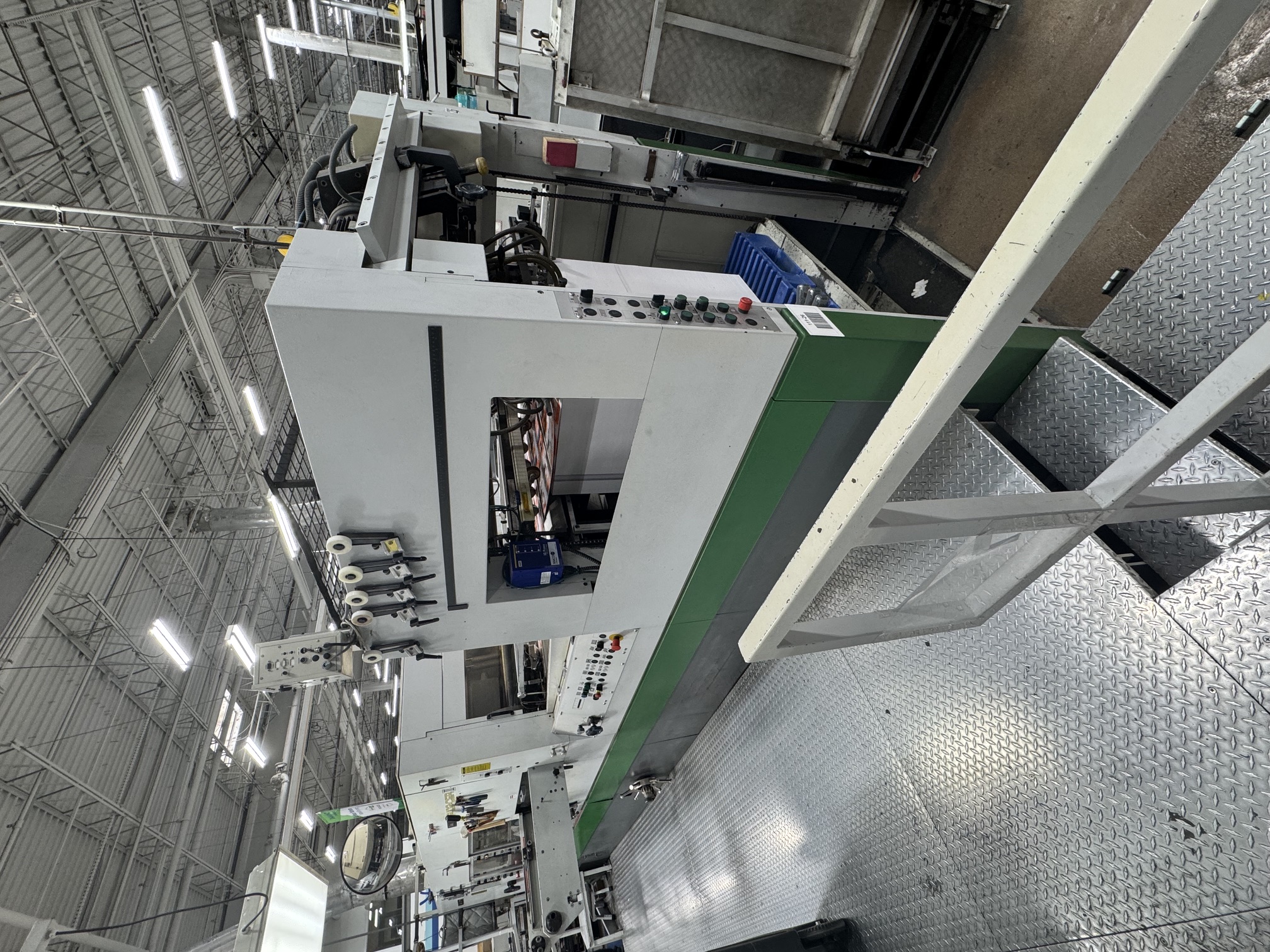 Used 1995 Bobst 102-CER II  Die Cutter Blanker