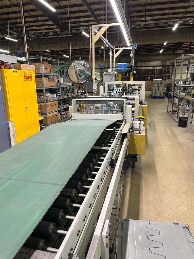 Used 1995 Bobst Media 100 Folder Gluer