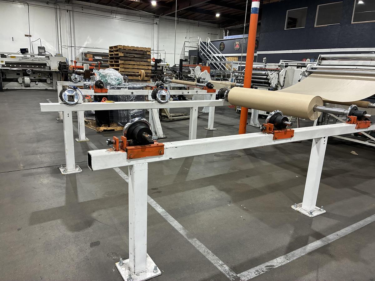 Used 72 "Beck Sheeter with Piler