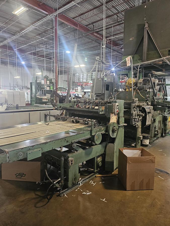 Used 44" Mercury Zerand Web Fed Die Cutter