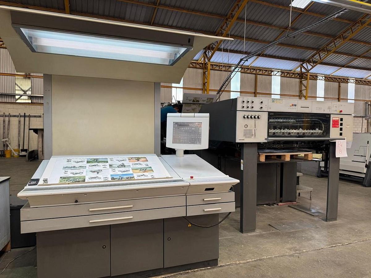 Used 2002 HEIDELBERG CD Press 102-4+L