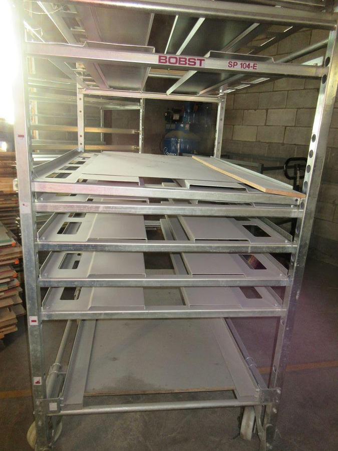 Used 2003 Bobst SP 104-E Die Cutter