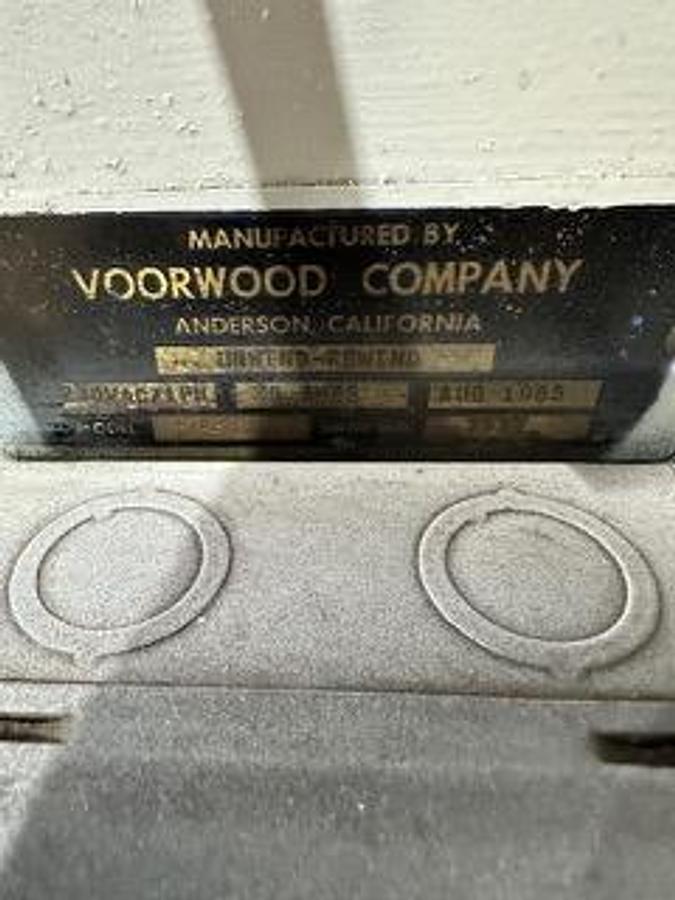 Used 1985 54" Voorwood Simplex