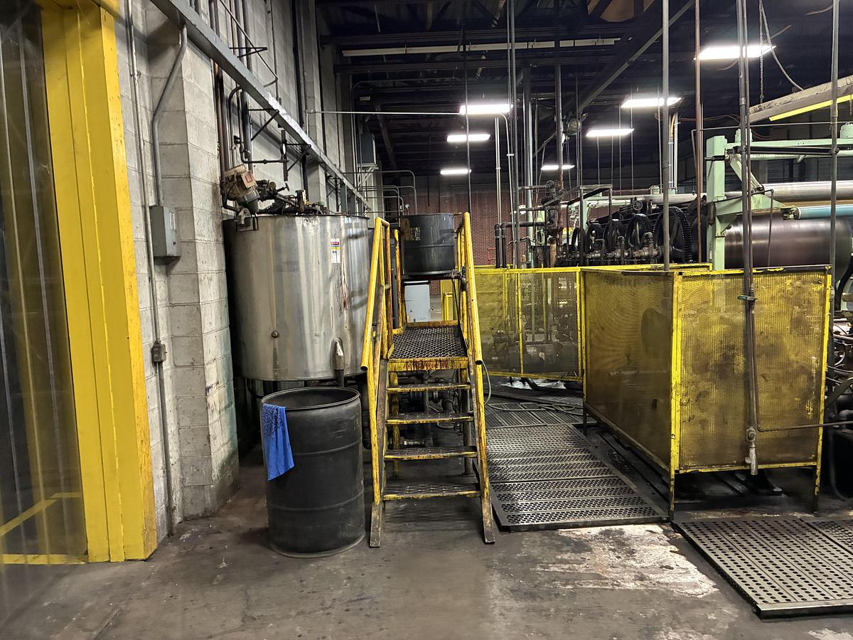 Used Black Clawson Coating Saturating Line