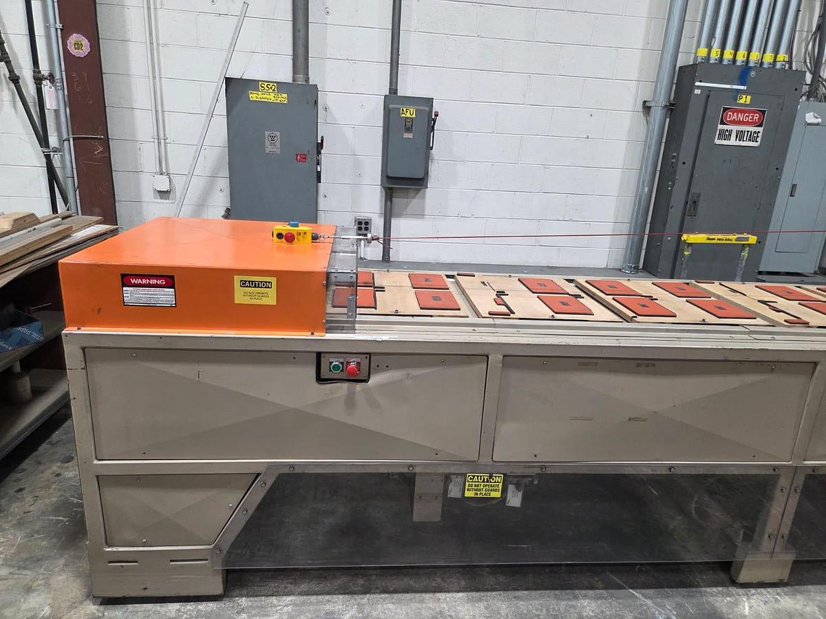 Used ZED 15-111 Automatic In-Line Blister Sealer