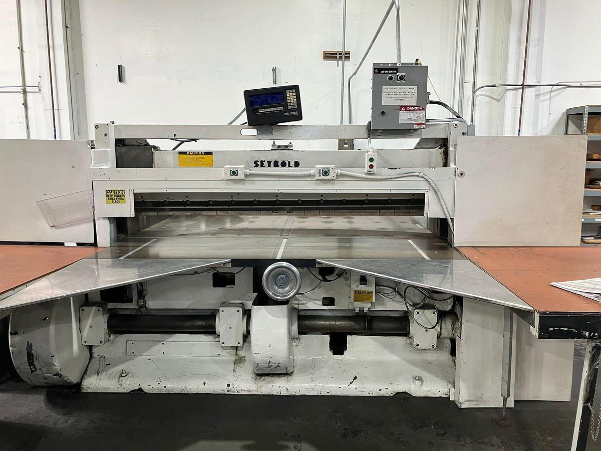 Used 85" Seybold Guillotine