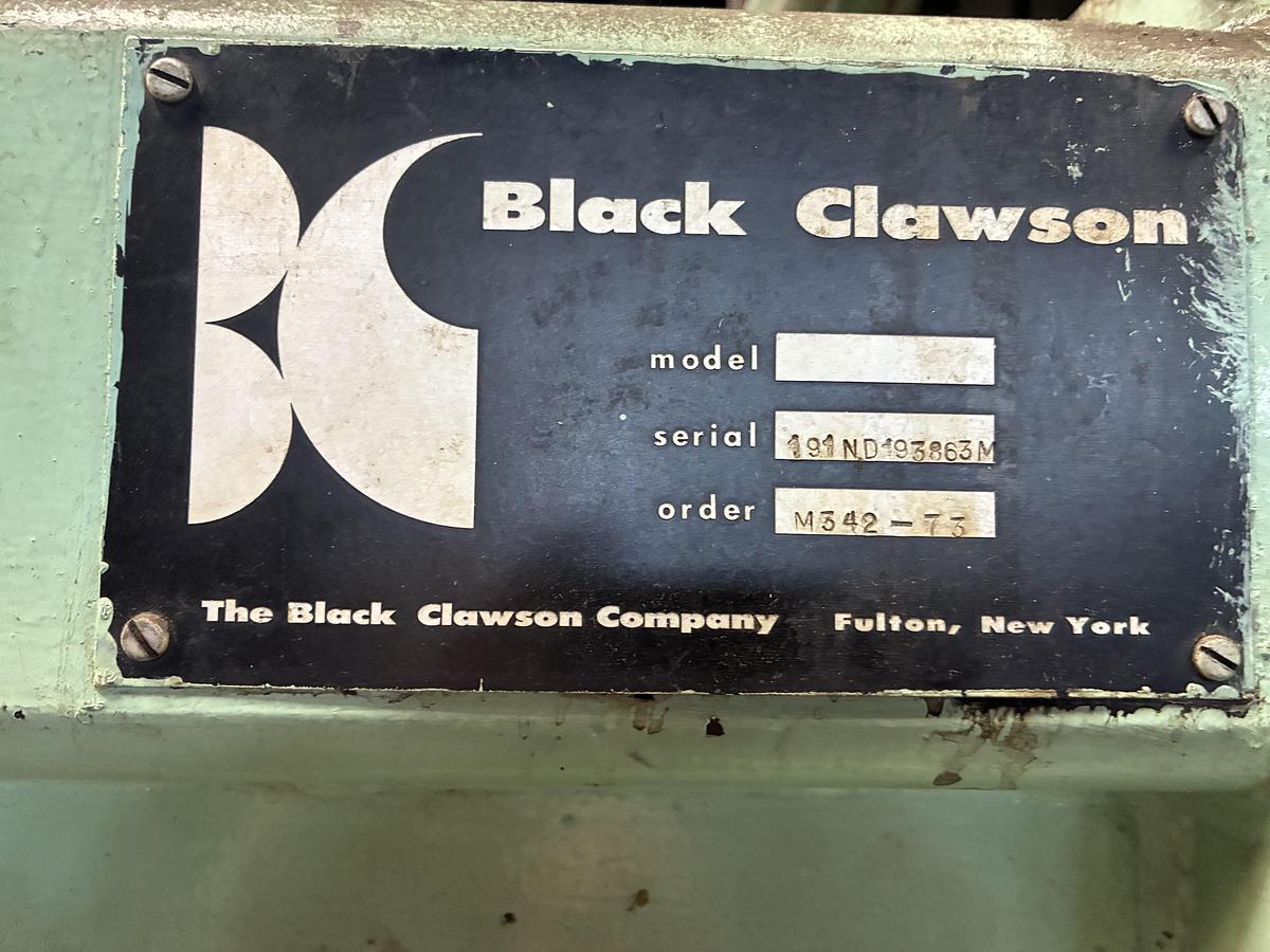 Used Black Clawson Coating Saturating Line