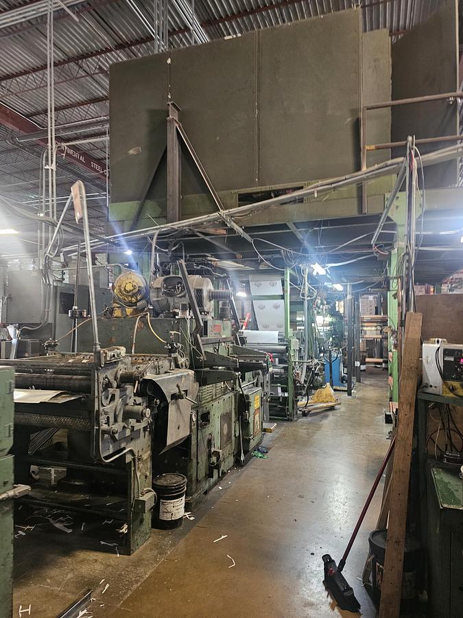 Used 44" Mercury Zerand Web Fed Die Cutter