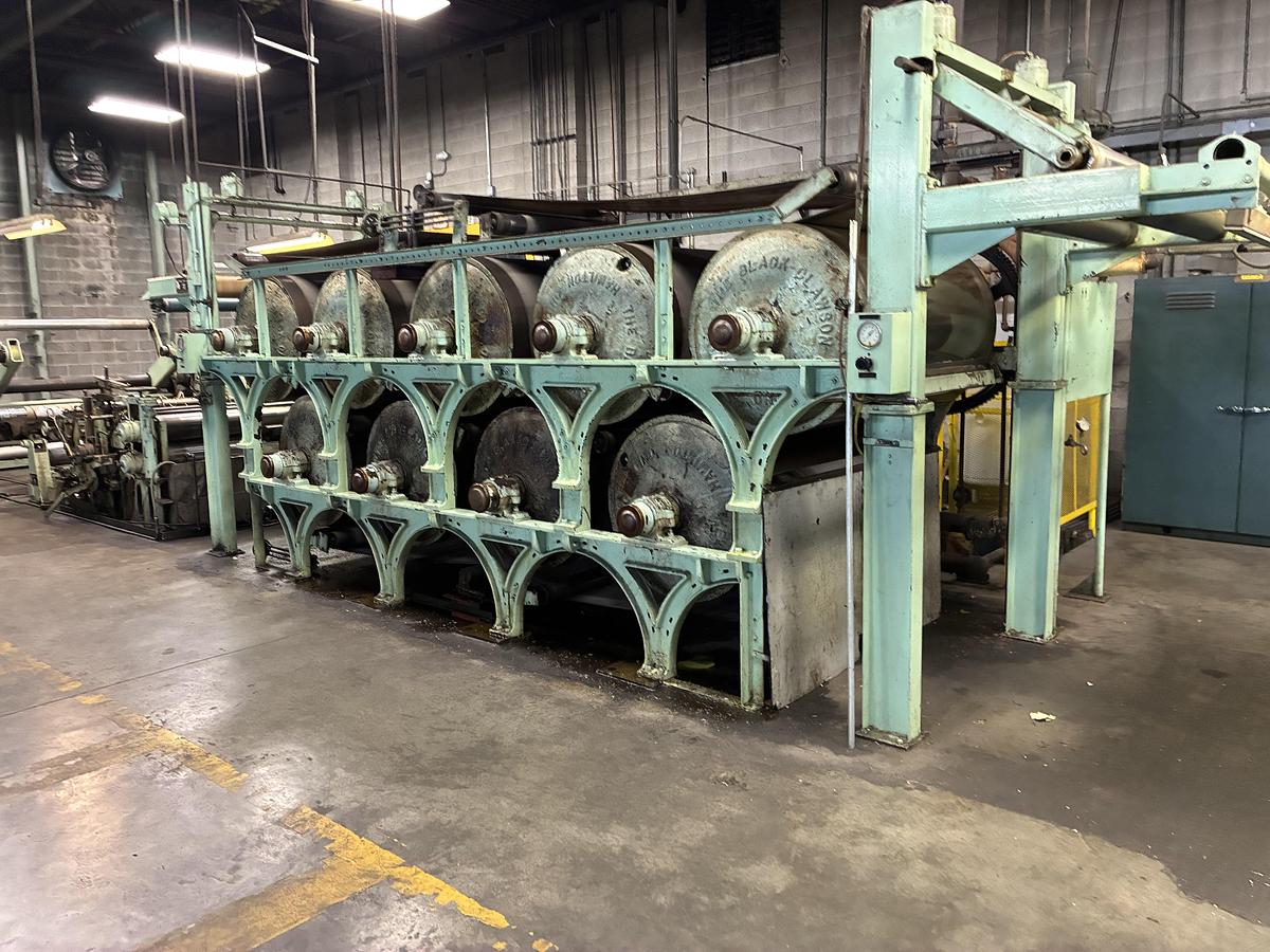 Used Black Clawson Coating Saturating Line