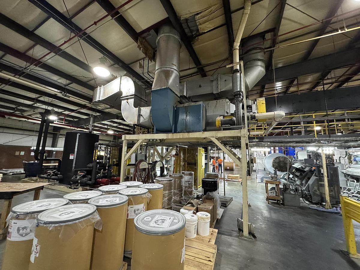 Used 2006 73" Wide Intaroto Paper, Board, Film & Foil Coater Laminator