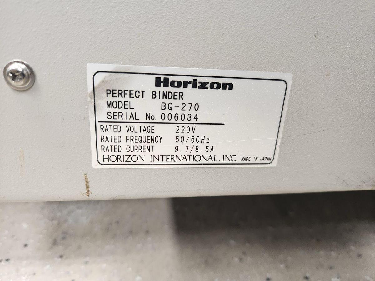 Used Horizon BQ 270