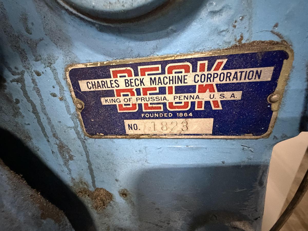 Used 62" Beck Sheeter